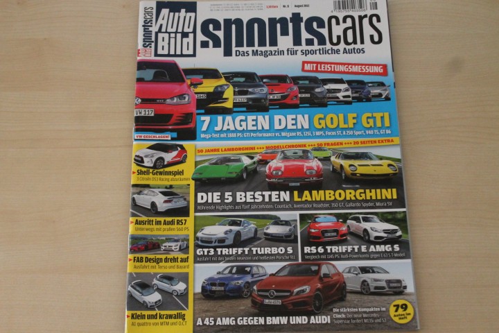 Auto Bild Sportscars 08/2013